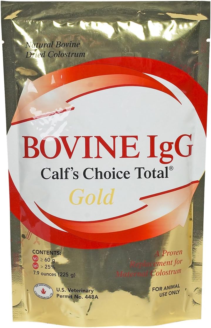 Calf's Choice Total Colostrum Gold 225GM BAG