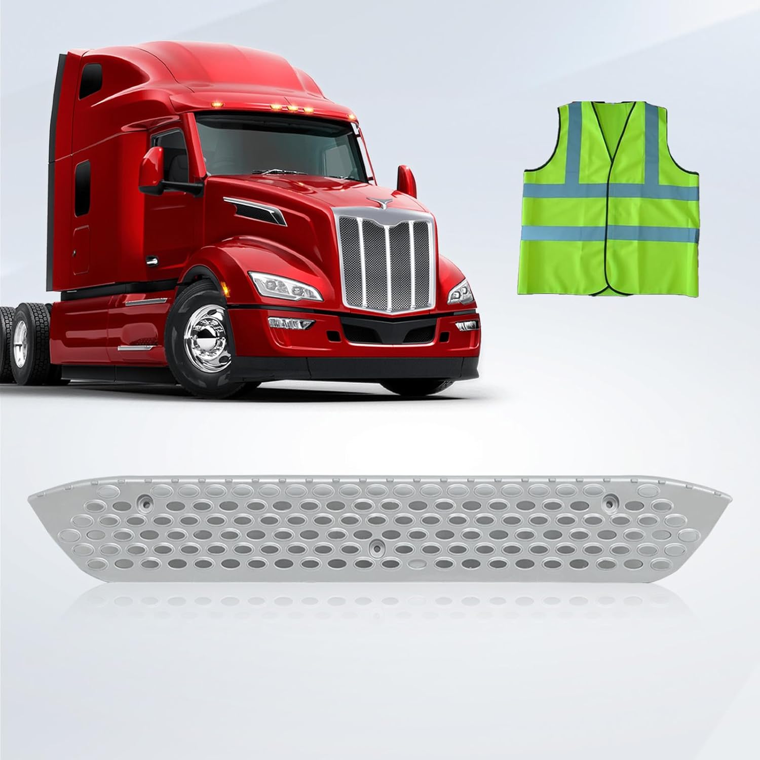 Front Fairing Step fit for Peterbilt 579 2023+ Semi Trucks Upper-Step