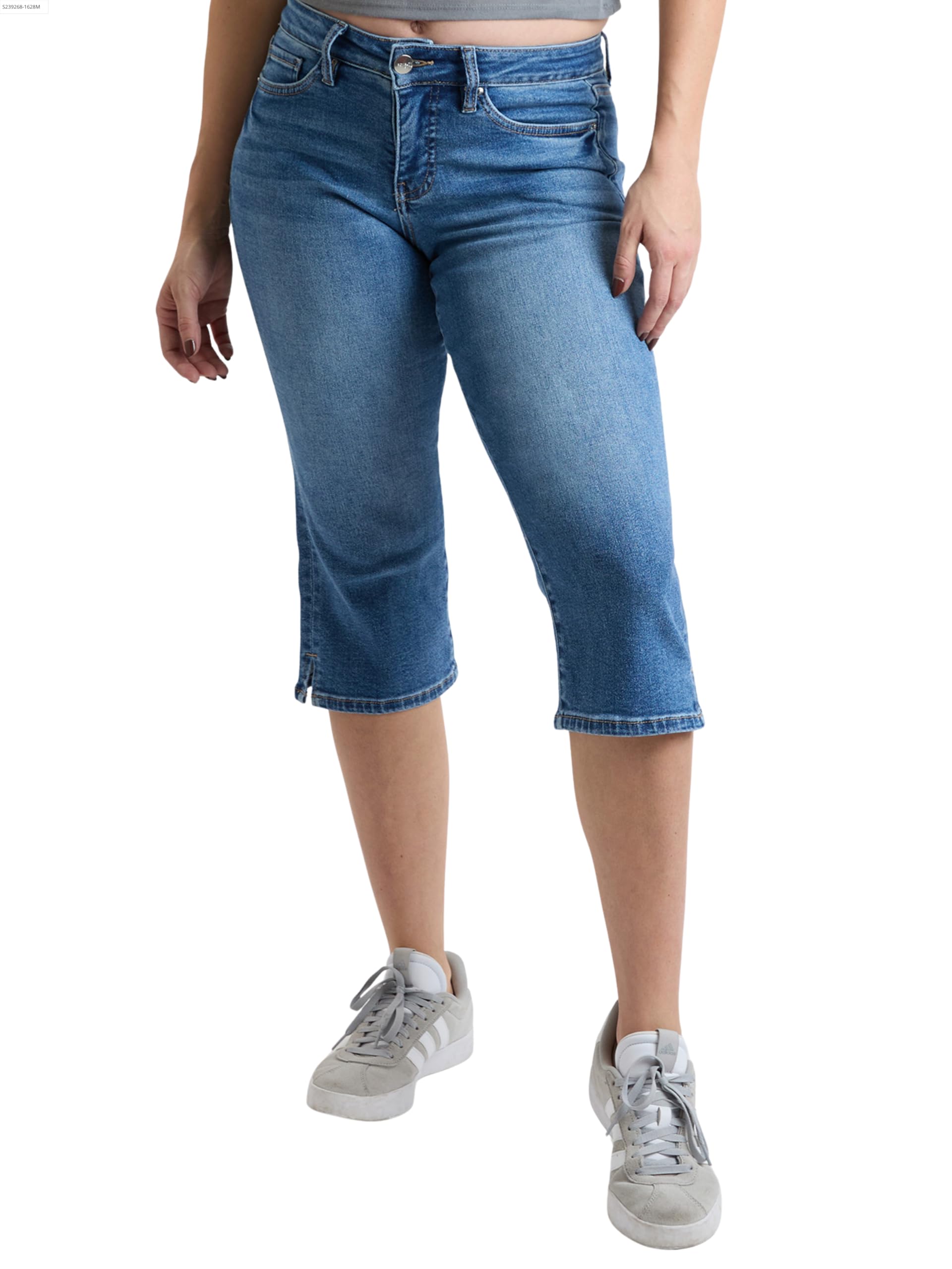 Royalty for Me Womens Royalty for Me Womens Premium Stretch Essential Capri