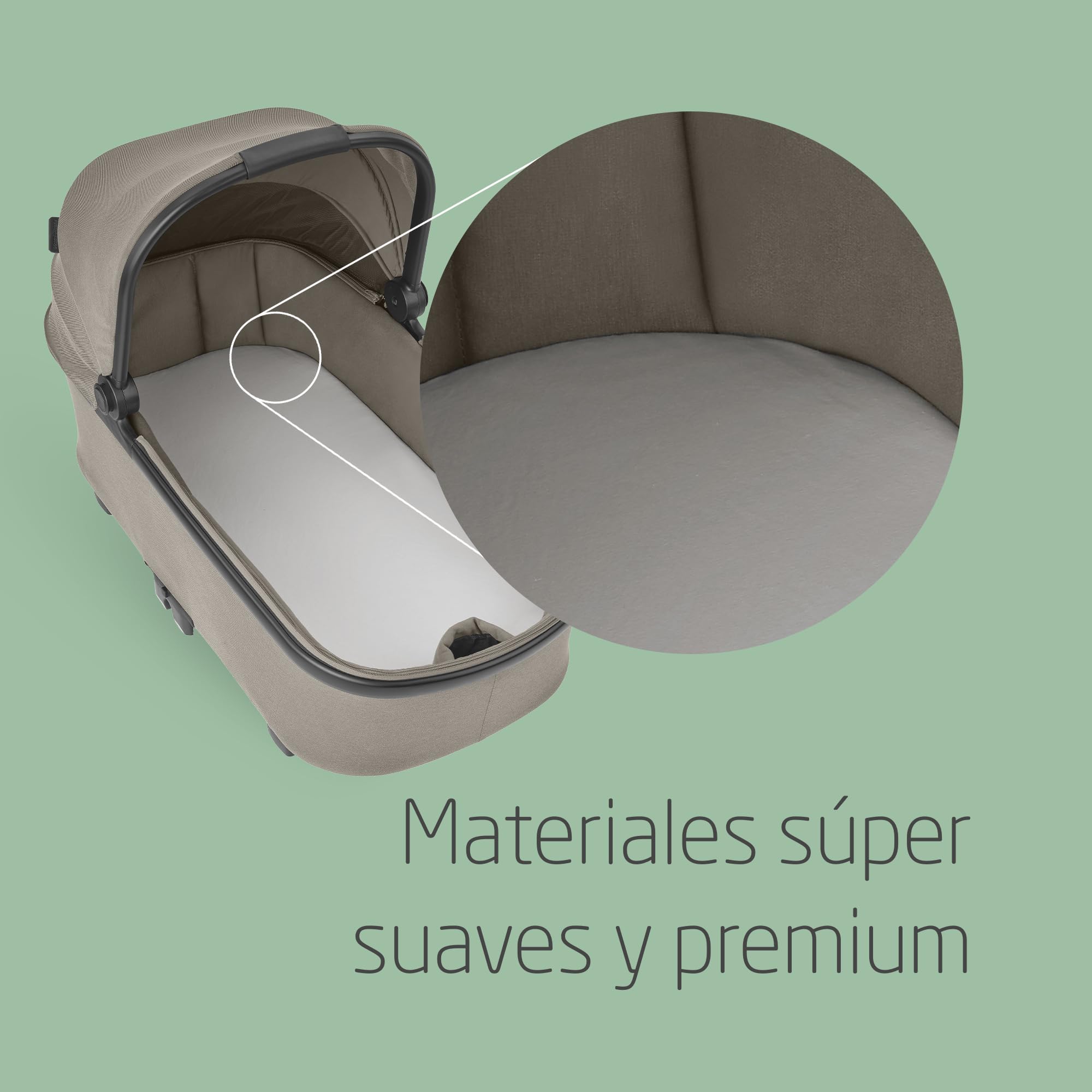 Maxi-Cosi Sábanas Capazo Orgánicas, compatibles con todos los capazos Maxi-Cosi, pack de 2, sábanas 100% algodón orgánico, ecológicas, ajuste universal, tejidos premium, lavables a máquina, blancas