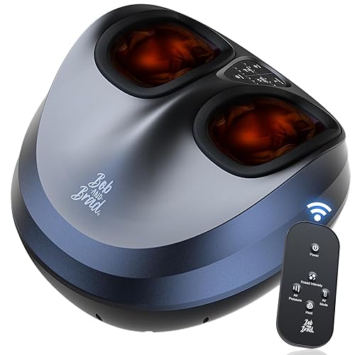 BOB AND BRAD Foot Massager Machine with Heat and Remote,