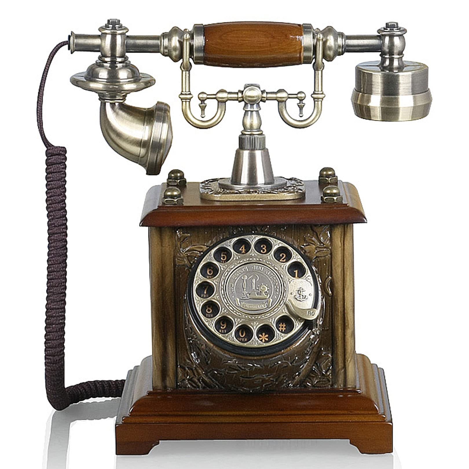 Téléphone fixe décoratif pour rompre la monotonie d'un intérieur moderne