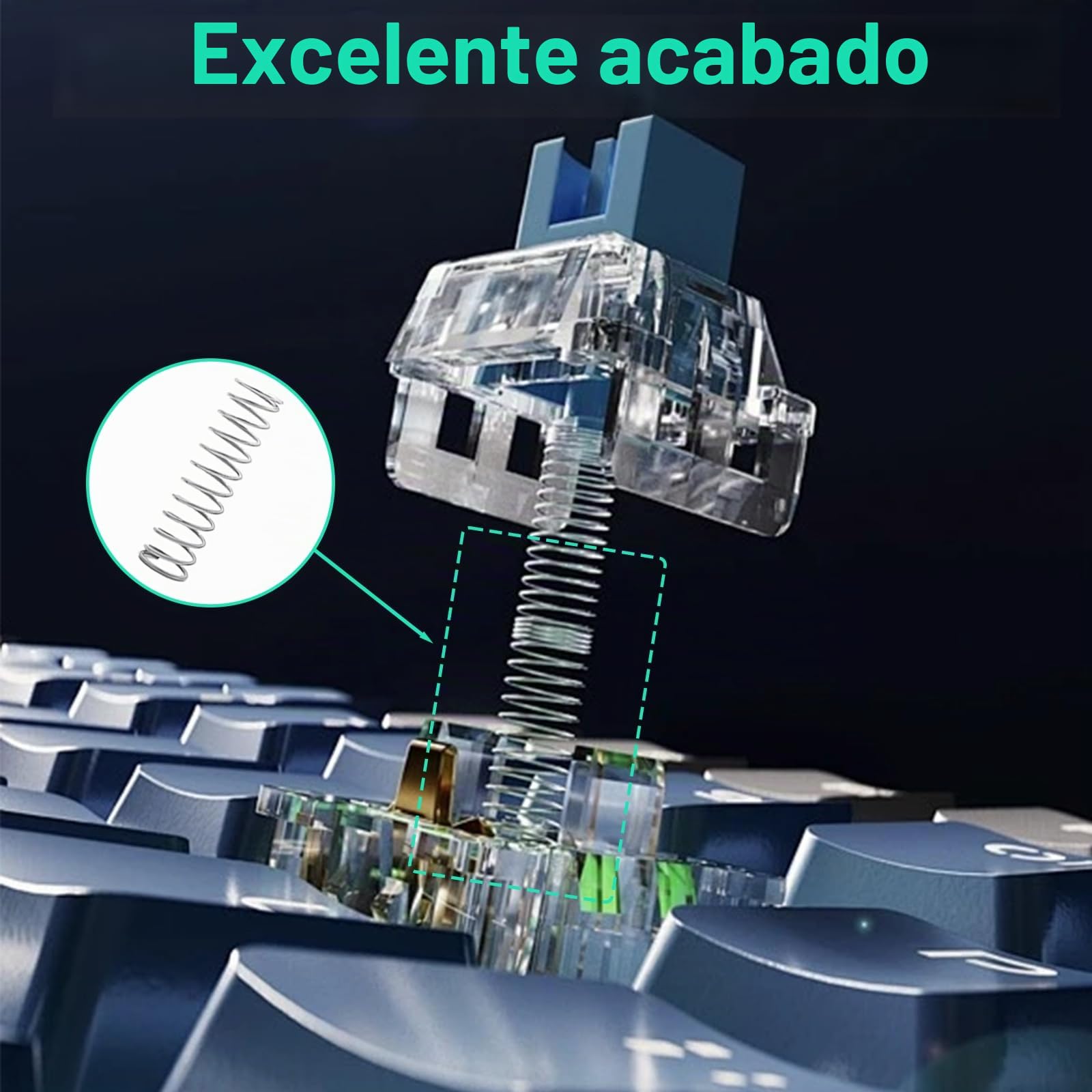 390 Piezas Muelles de Compresion Kit Surtido de Resortes de Compresion 24 Tamaños para DIY Bricolaje