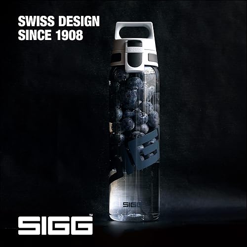 Miniatura 6 de SIGG - Botella de agua transparente Tritan Renew - Total Clear ONE MyPlanet - Para bebidas carbonatadas - Apta para lavavajillas - Con colador de