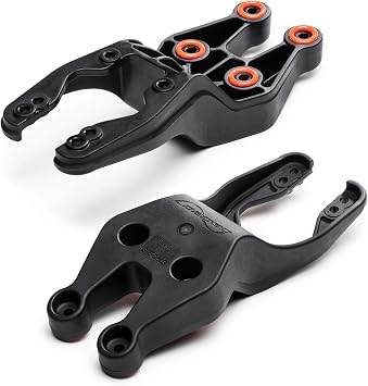 Loaded Zee Bracket Longboard Skateboard Truck Mounting System Set of 2 with O-Rings - Packaged
