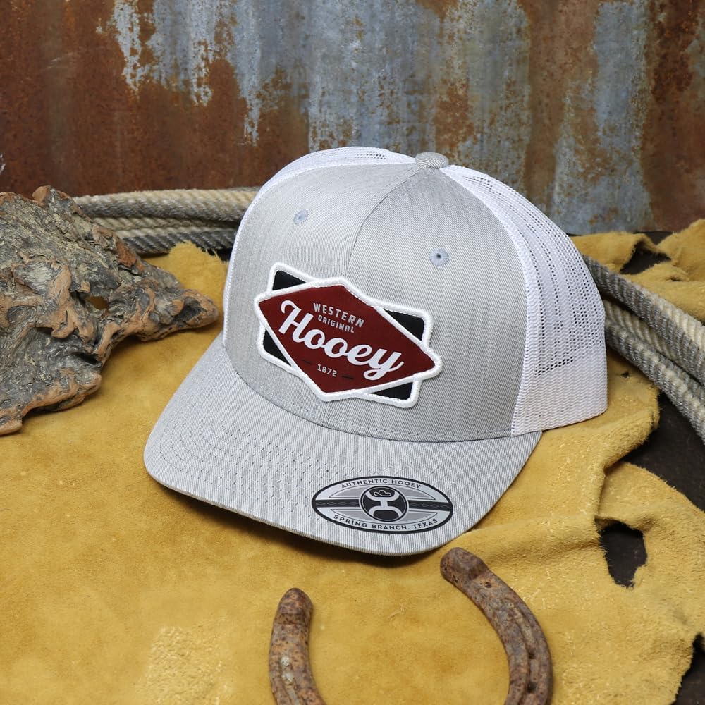 HOOEY Men's Diamond Adjustable Snapback Hat