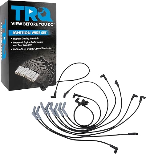 Miniatura 177 de TRQ Juego de cables de bujía de encendido del motor compatible con Hyundai Tucson Kia Sportage 2.7L Nrew