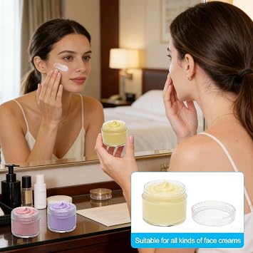 Travel Size Containers for Toiletries 12 Pack, TSA Approved Refillable Plastic Travel Bottles Set with Clear Makeup Bag, Leak Proof Toiletry Bottles for Shampoo Conditioner for Women Men Airplane