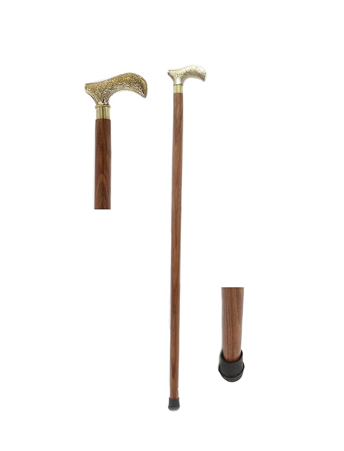 Walking Sticks Tippling Stick with Hidden Flask & Compass Special