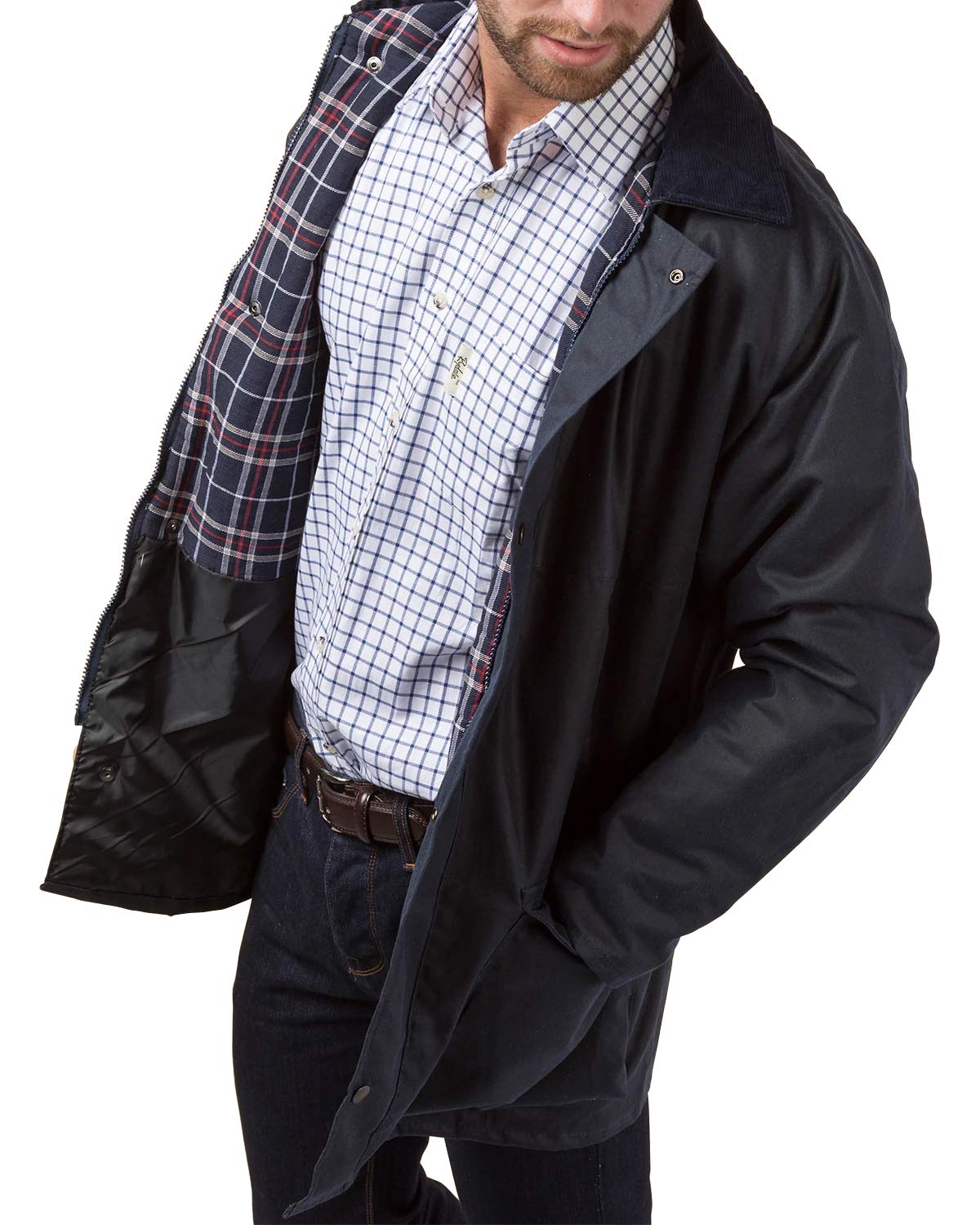 RydaleMens Classic Wax Jacket