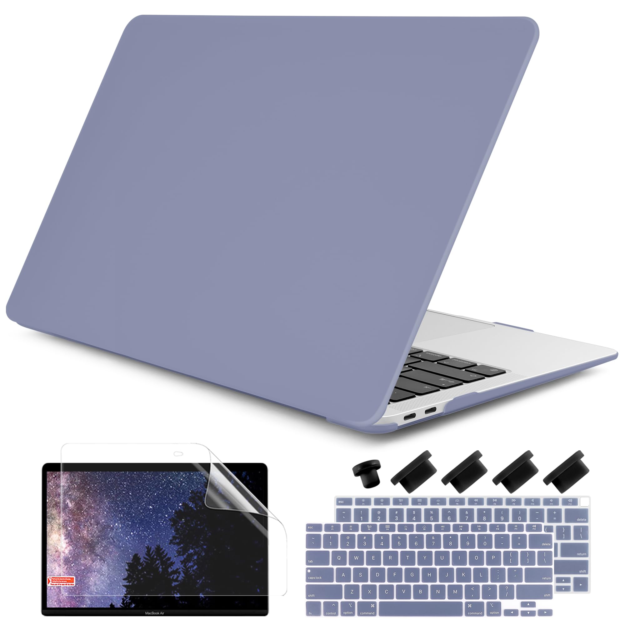 DONGKE Compatível com MacBook Air 33.0 cm capa 2021 2020 2019 2018