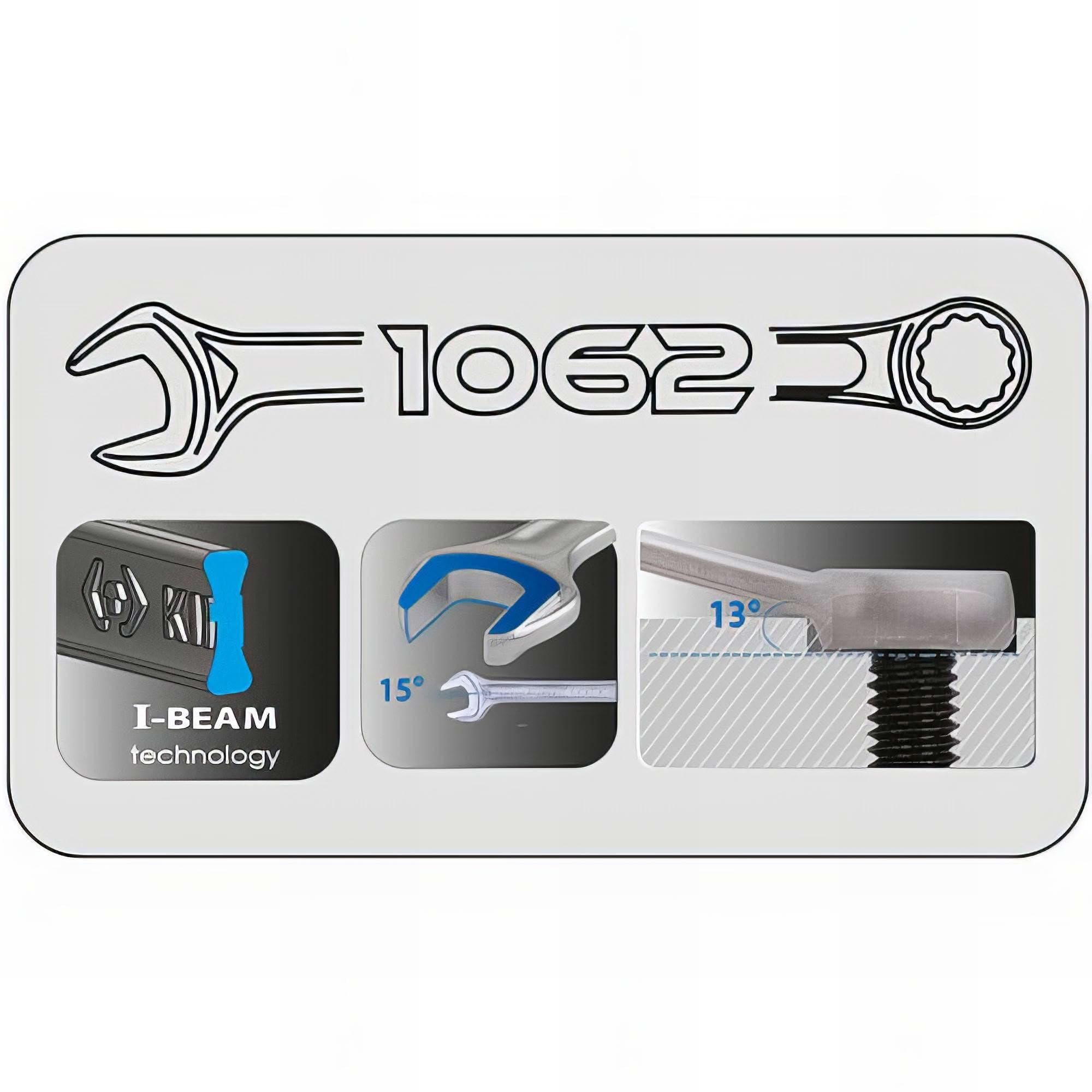 Composición de 155 herramientas Bandejas EVAWAVE (277955G/477910G)