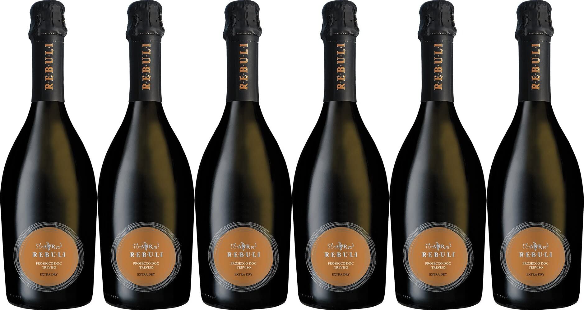 Azienda Agricola Rebuli Treviso Prosecco DOC 2022 Extra Trocken (6 x 0.75 l) | Prosecco