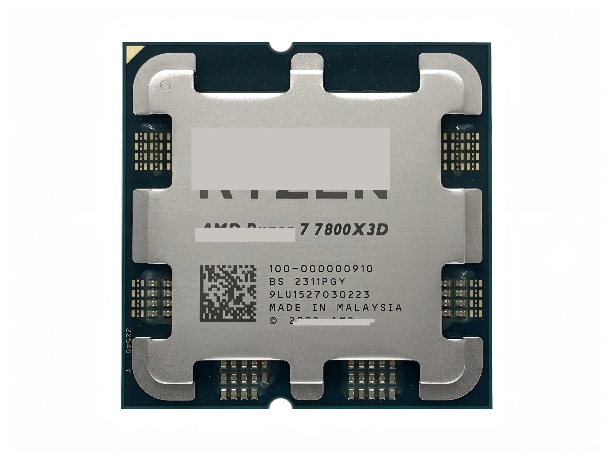 Ry-zen 7 7800X3D R7 7800X3D CPU 8-core 16-thread 5GHz sbloccato processore desktop socket AM5 CPU da gioco senza pacchetto