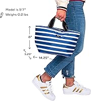 Vista 3 de Bolsa de almuerzo SCOUT Nooner - Enfriador suave aislado liviano para mujeres, maestras, enfermeras, playa, viaje, piscina y picnic, rayo, dulce