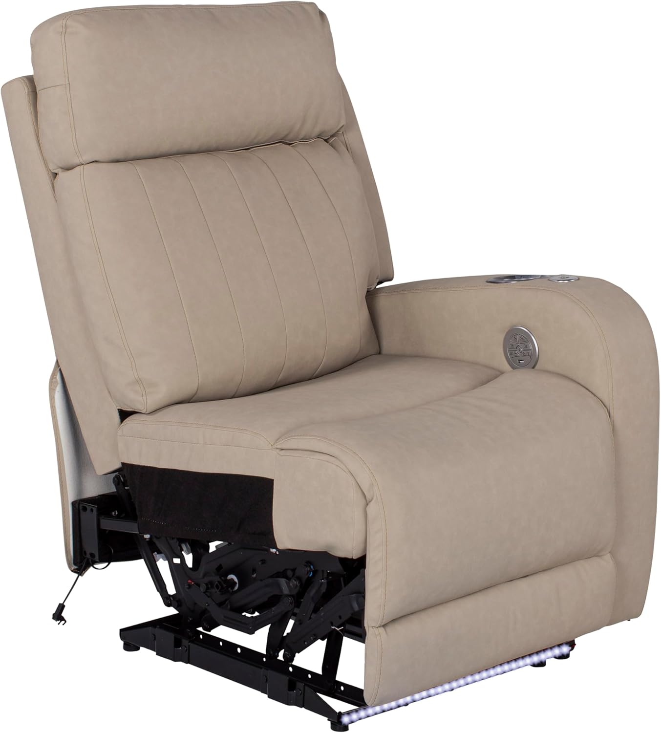 Thomas Payne® Seismic Series Luxury RV Theater Seating Recliner - Left Hand Configuration, Altoona – Remote Control Power Recline, Massage and Lumbar – Power Port Accessory Compatible – 2020134975