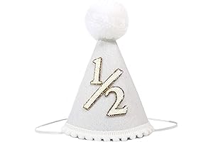 BOOMPA Boho 1/2 Birthday Hat Costume Headwear