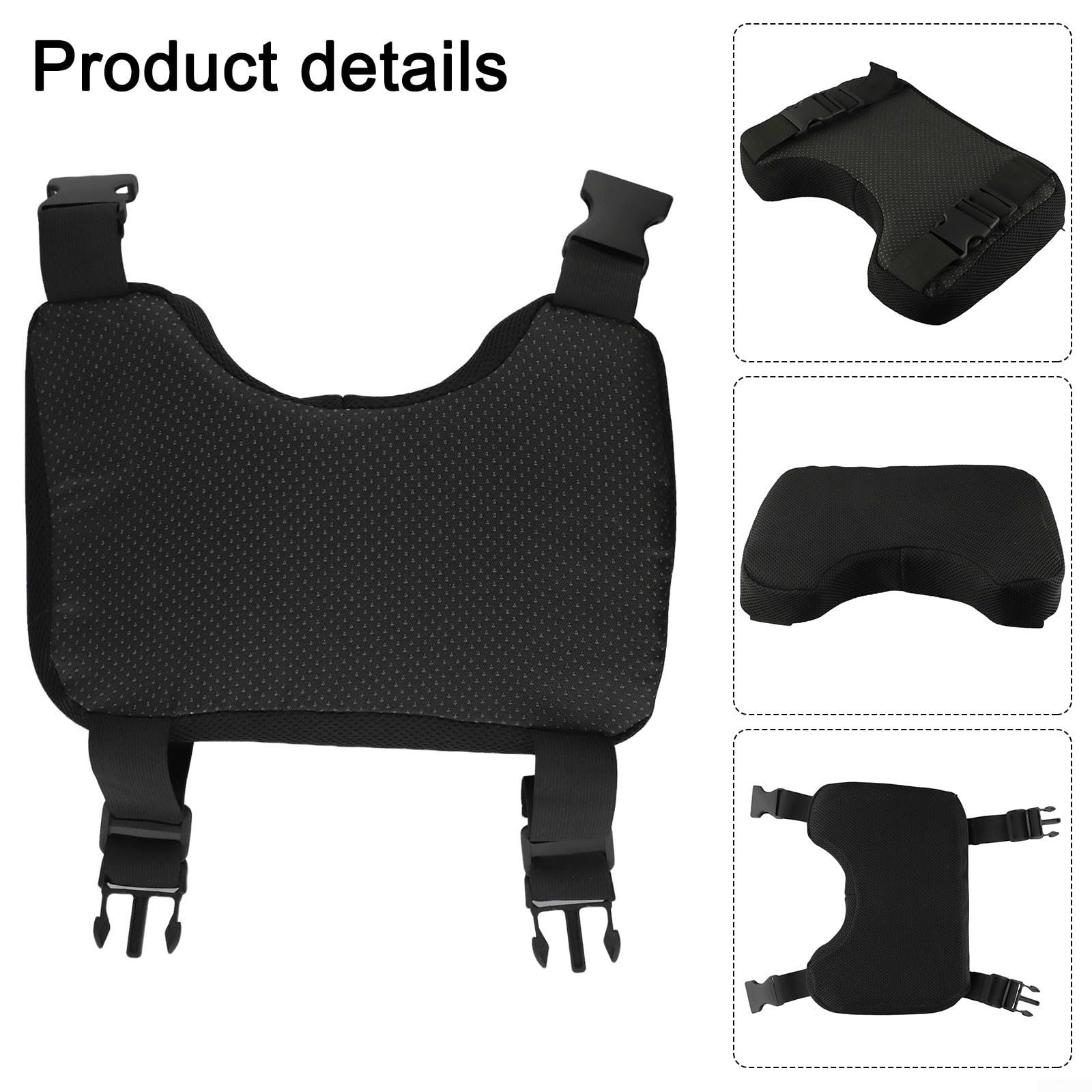 Cuscino per sedile del vogatore con memory foam in poliuretano per Concept 2, cuscinetto antiscivolo traspirante per ridurre la pressione sul coccige e migliorare il comfort dell'allenamento