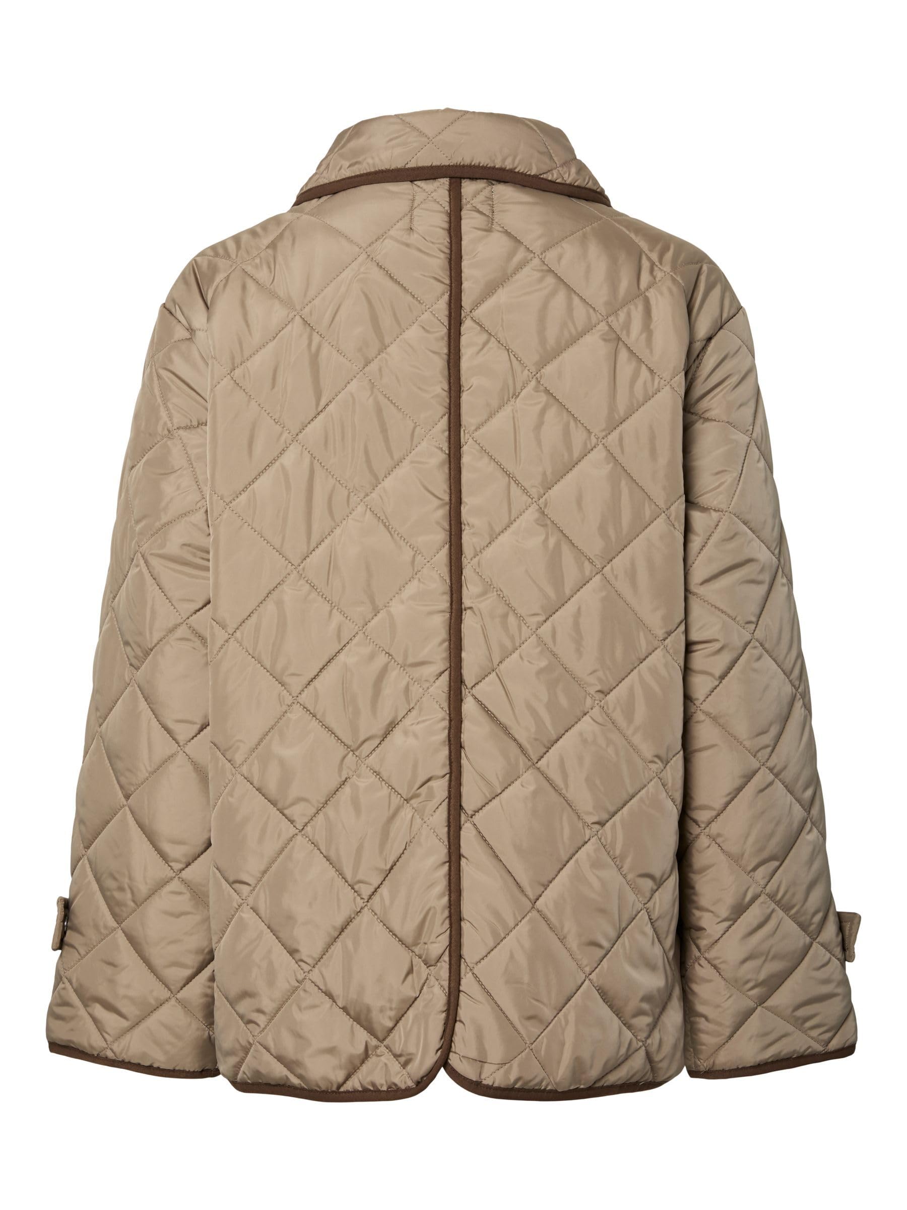 PIECES Short Quilted Jacket Pcemily Noos BC-Giacca Trapuntata Corta Donna