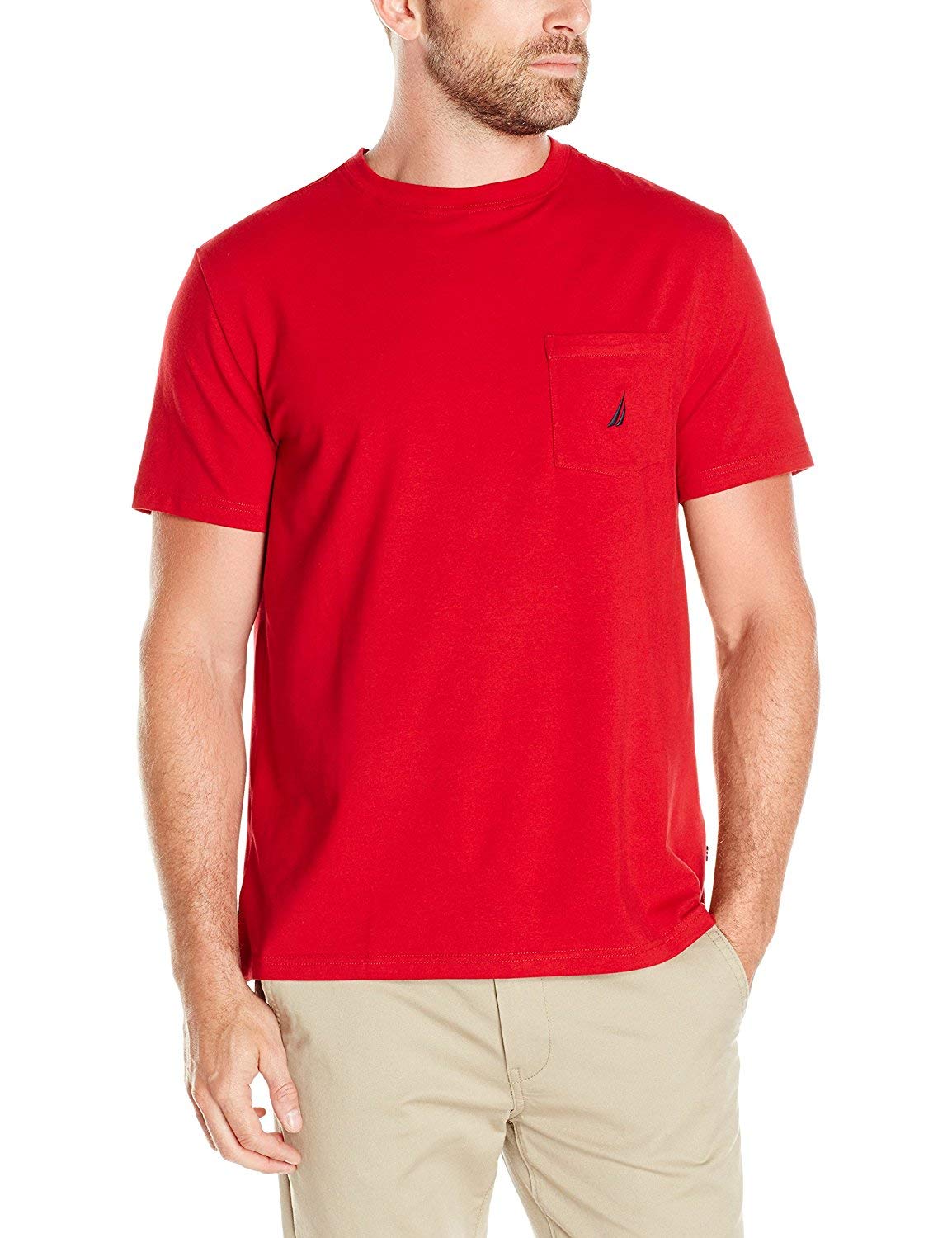 NauticaMen's Classic Fit Pocket T-Shirt
