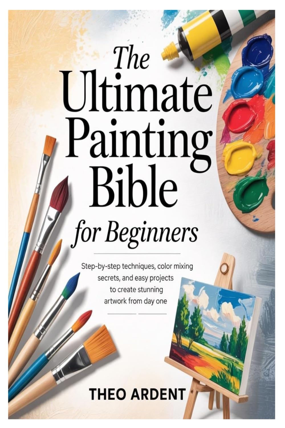 The Ultimate Painting Bible for Beginners: Step-by-Step Techniques, Color Mixing Secrets, and Easy Projects to Create Stunning Artwork from Day One