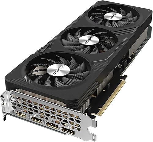 Miniatura 4 de GIGABYTE Radeon RX 7600 XT Gaming OC 16G Tarjeta gráfica, 3 ventiladores WINDFORCE de 16 GB 128 bits GDDR6, tarjeta de video GV-R76XTGAMING OC-16GD