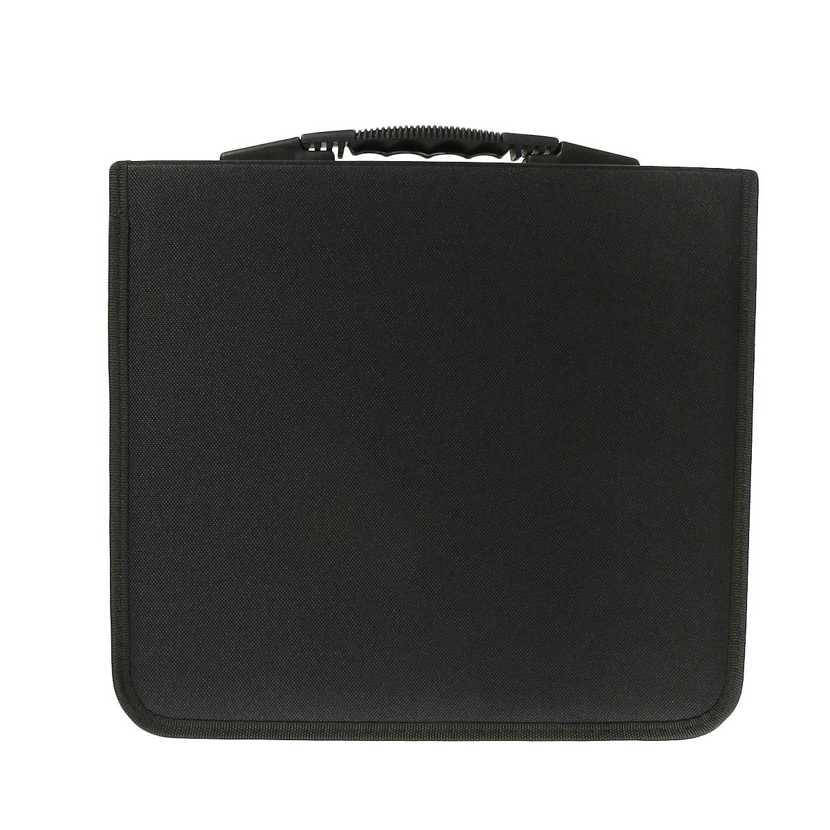 Ipetboom Custodia Organizer CD Dvd con Chiusura Zip Album Portadischi Slot Custodia Rigida Trasparente per Archiviazione e Trasporto Dischi per Viaggi e Uso Quotidiano
