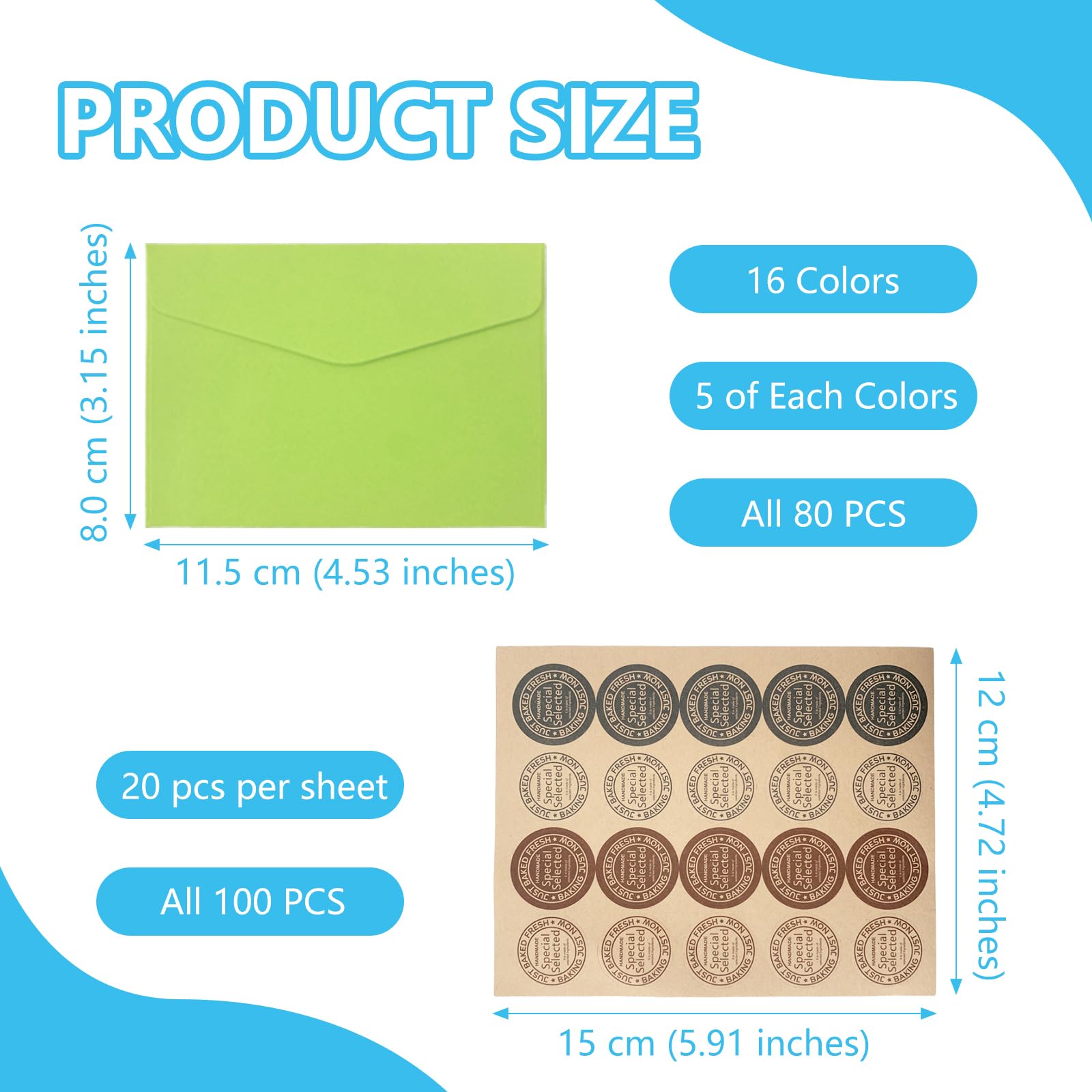 Clairefontaine gekleurde enveloppen ivoor C5 120 grams (5 stuks