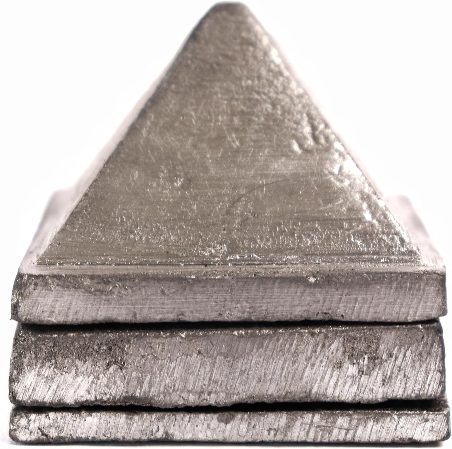 Lead Pyramid Set Multi-Layer II Vastu Dosha Nivaran II Vastu Defects Remedies II for South-West Direction II Home & Office II Cut Size 1.5 inch II 3 Pcs