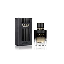 Elie Saab L’Homme 50 ml – Eau de Parfum da Uomo – Fragranza Legnosa Vetiver – Note Sofisticate di Bergamotto, Legno di Cedro, Vetiver, Patchouli e Mirra – Flacone in Vetro con Laccatura Nera Sfumata