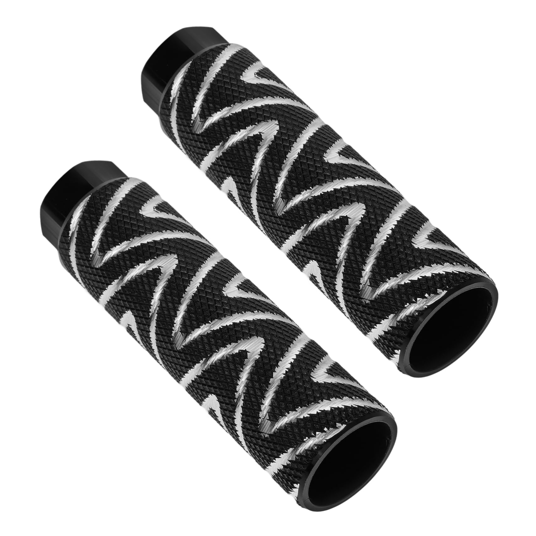 WHAMVOX 1 Pair Bike Rear Pegs Aluminum Alloy Cycling Foot Stands Pedals Replacement Wheelie Pegs for
