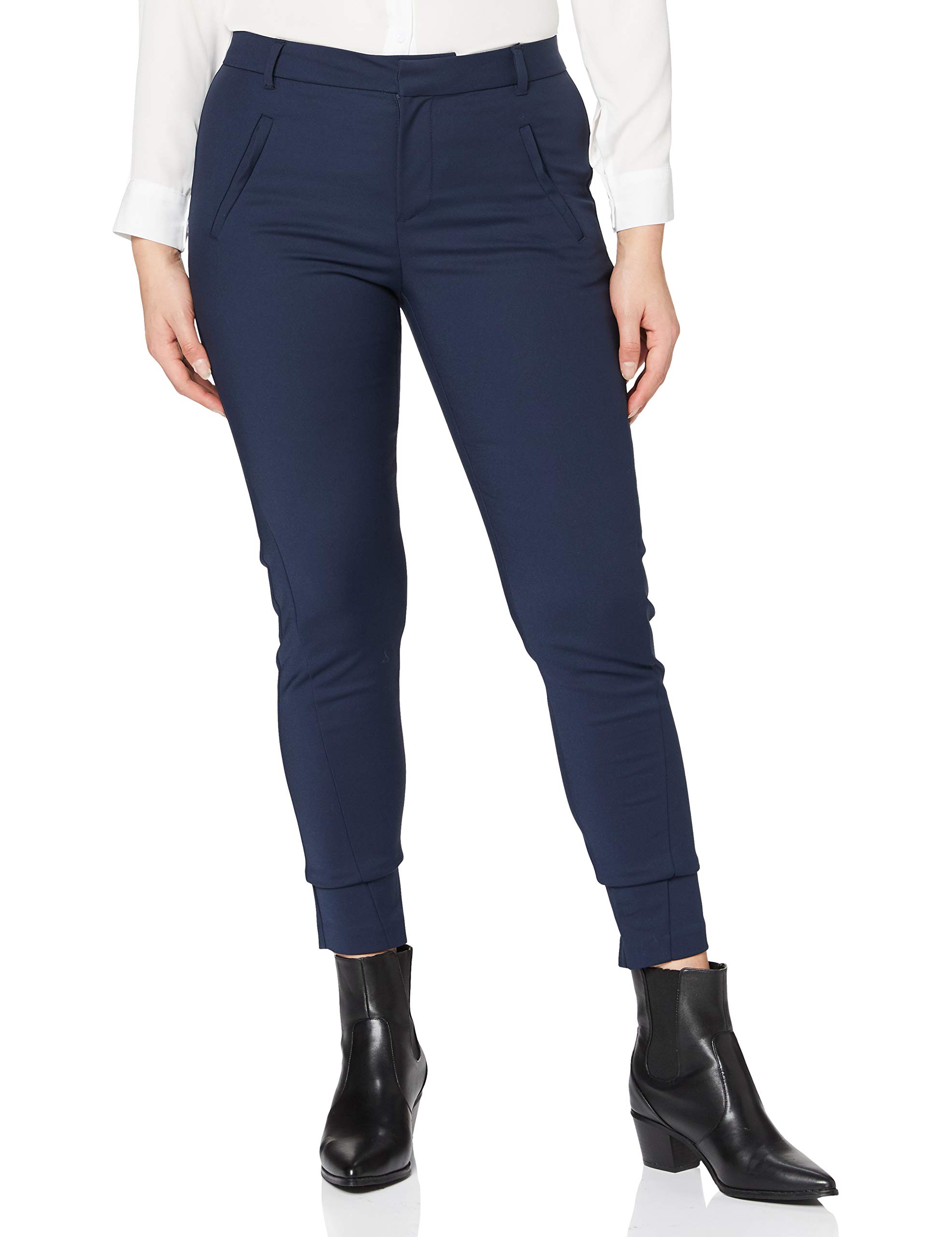 VERO MODA Women's Vmvictoria Nw Antifit Ankle Pants Noos Trouser