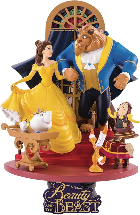 Disney Beauty and the Beast DSelect PVC Diorama 15 cm Kingdom Toys