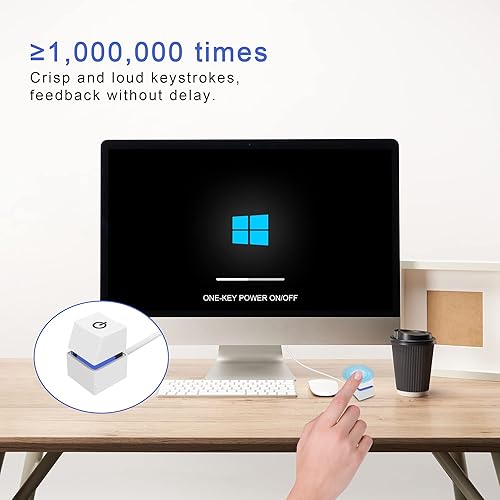 Miniatura 2 de Cable de fuente de alimentación del interruptor de alimentación de la computadora de escritorio, arranque remoto externo de la placa base de la PC