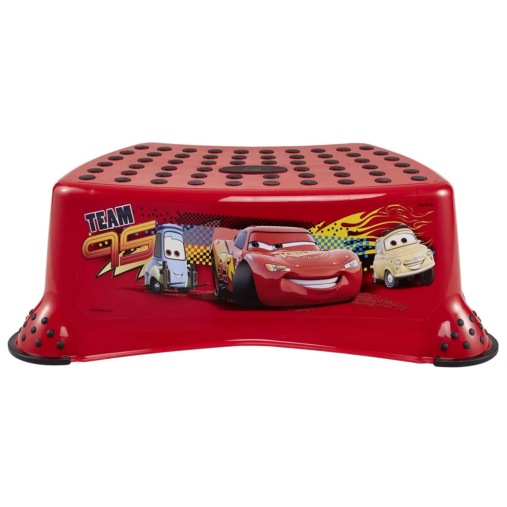 Keeper Tomek Cars Taburete Antideslizante Rojo 506 g