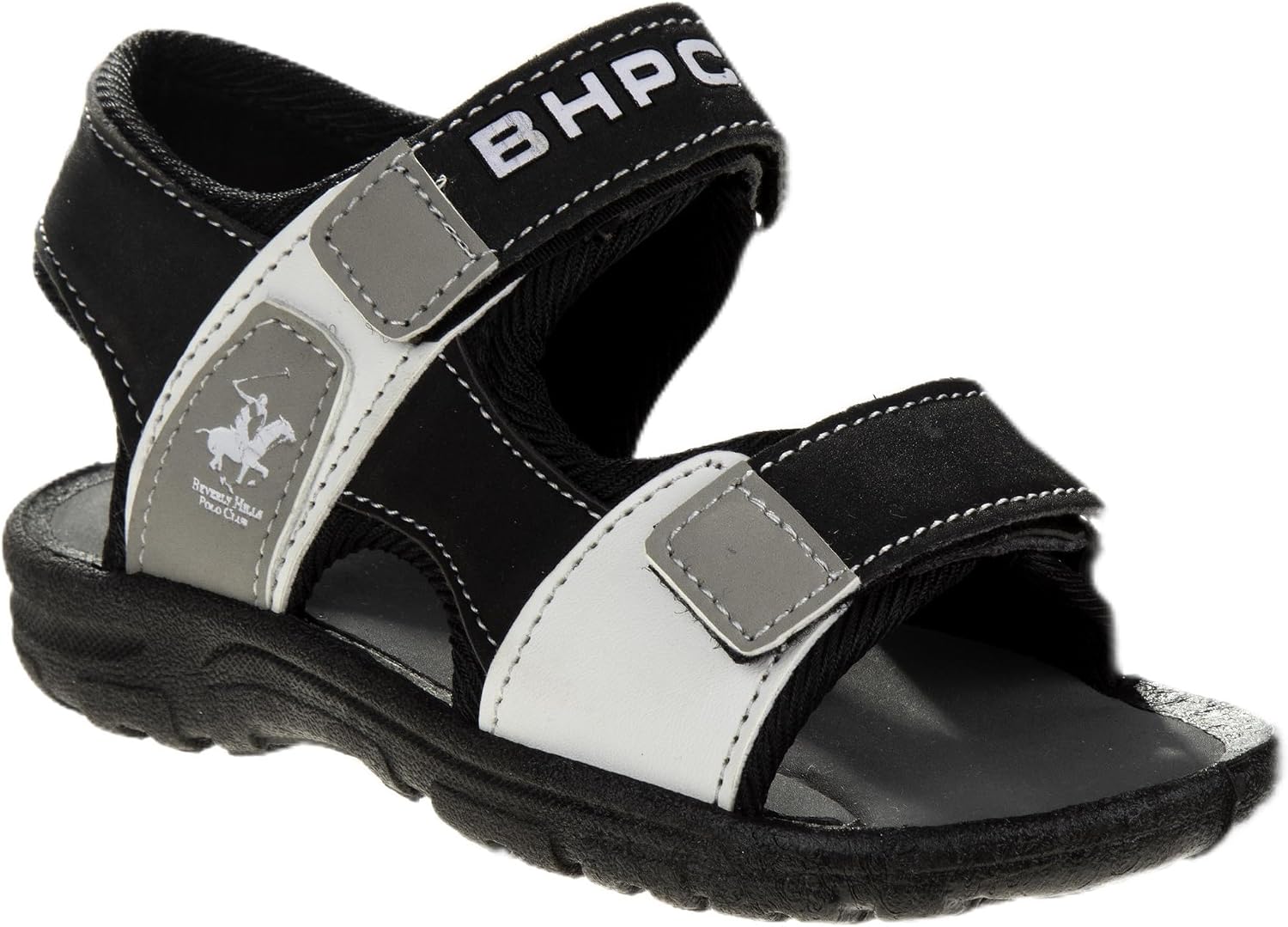 Josmo Boys Sport Sandals with Adjustable Hook-and-Loop Straps Non-Slip Outdoor Summer Sandal for Toddlers to Big Kids