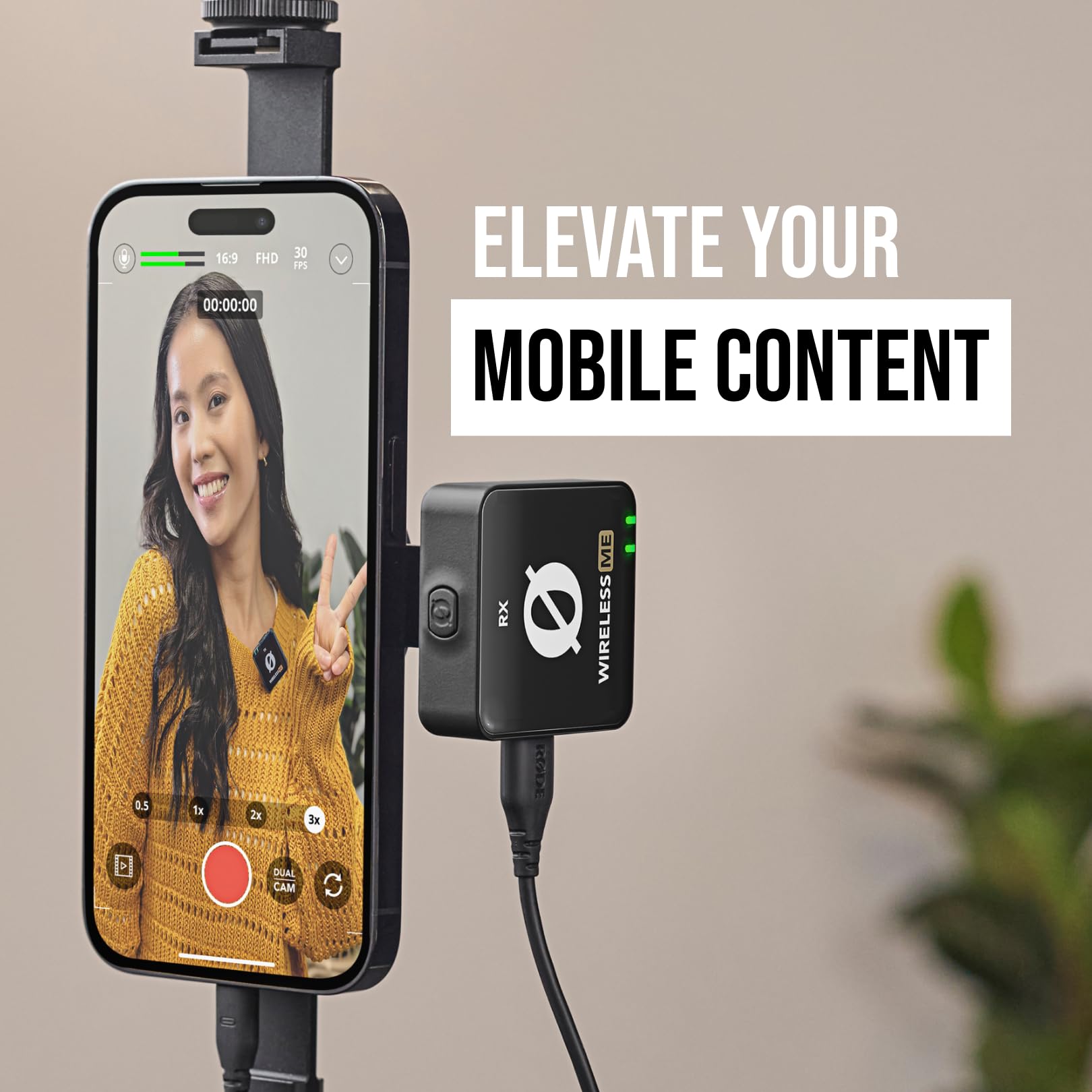 Rdiameter DE Magnetic Mount Smartphone Accessory Mount With Cold Shoe Slots and a 1/4-inch Thread, MagSafe Compatible - Image 3