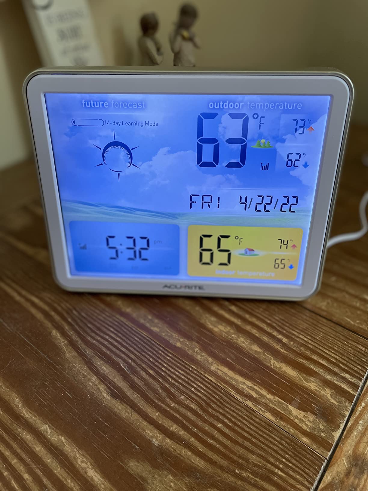 10/mo Finance AcuRite 02081M Weather Station with Jumbo Display and