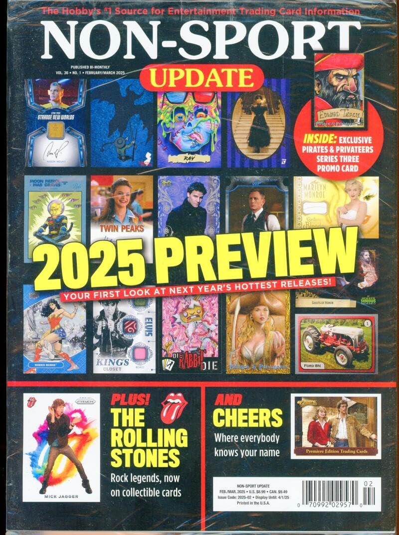 Current Beckett Non Sport Update Magazine Price Guide October/November 2025 Craniacs