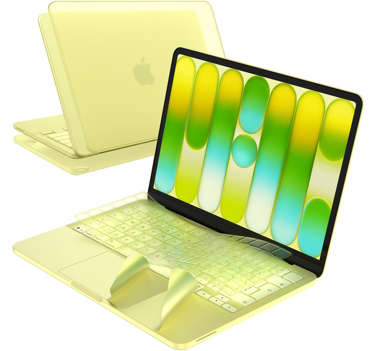 EooCoo 3-in-1-Set Kompatibel mit MacBook Neo Hülle 13 Zoll 2026