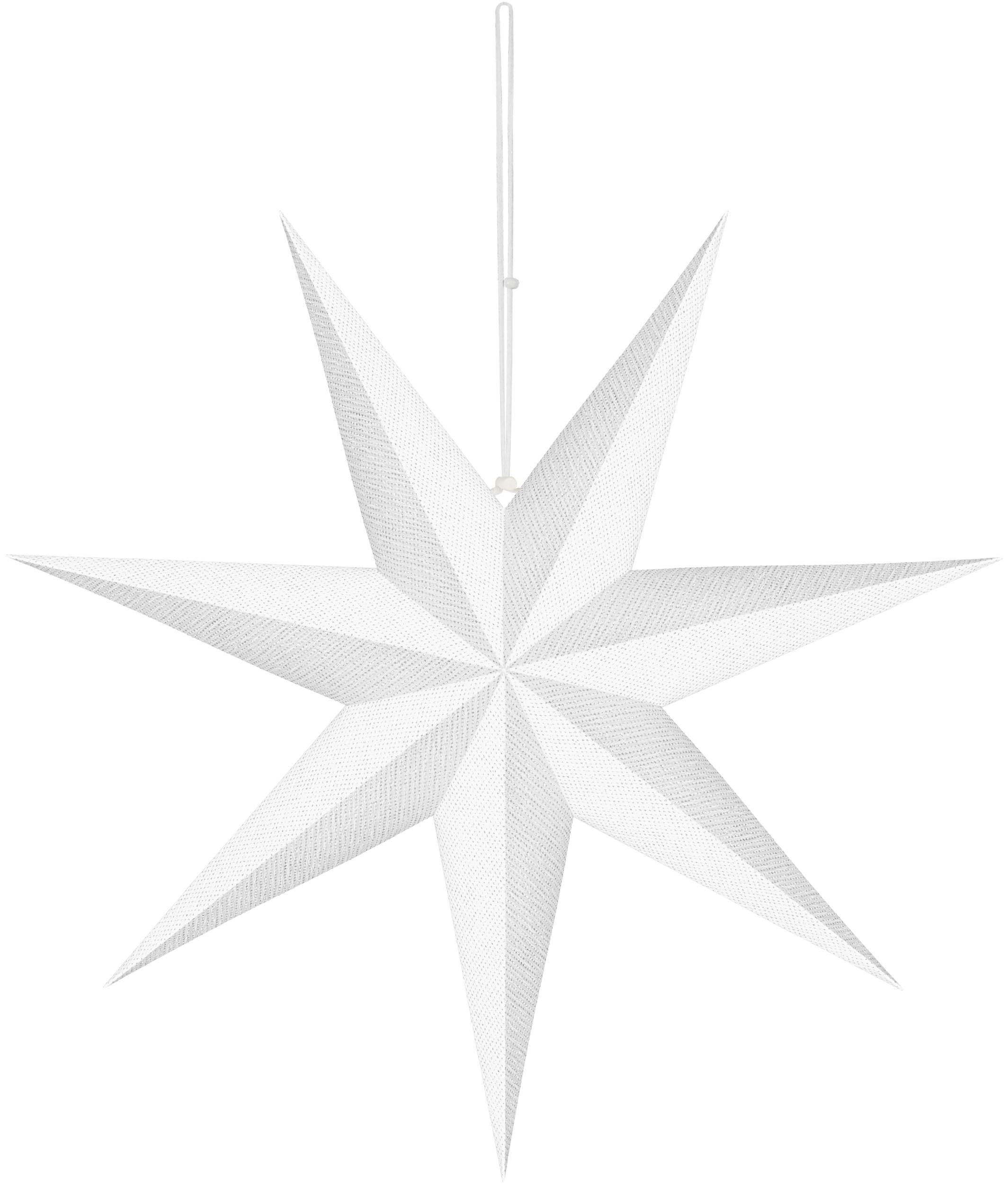 BRUBAKER 60 cm Weihnachtsstern fr Innen - LED Adventsstern Hngend -  Leuchtstern zum Aufhngen fr Fensterdeko und Weihnachtsdeko - 3D  Papierstern Deko Weihnachten - Wei : Amazon.de: Beleuchtung