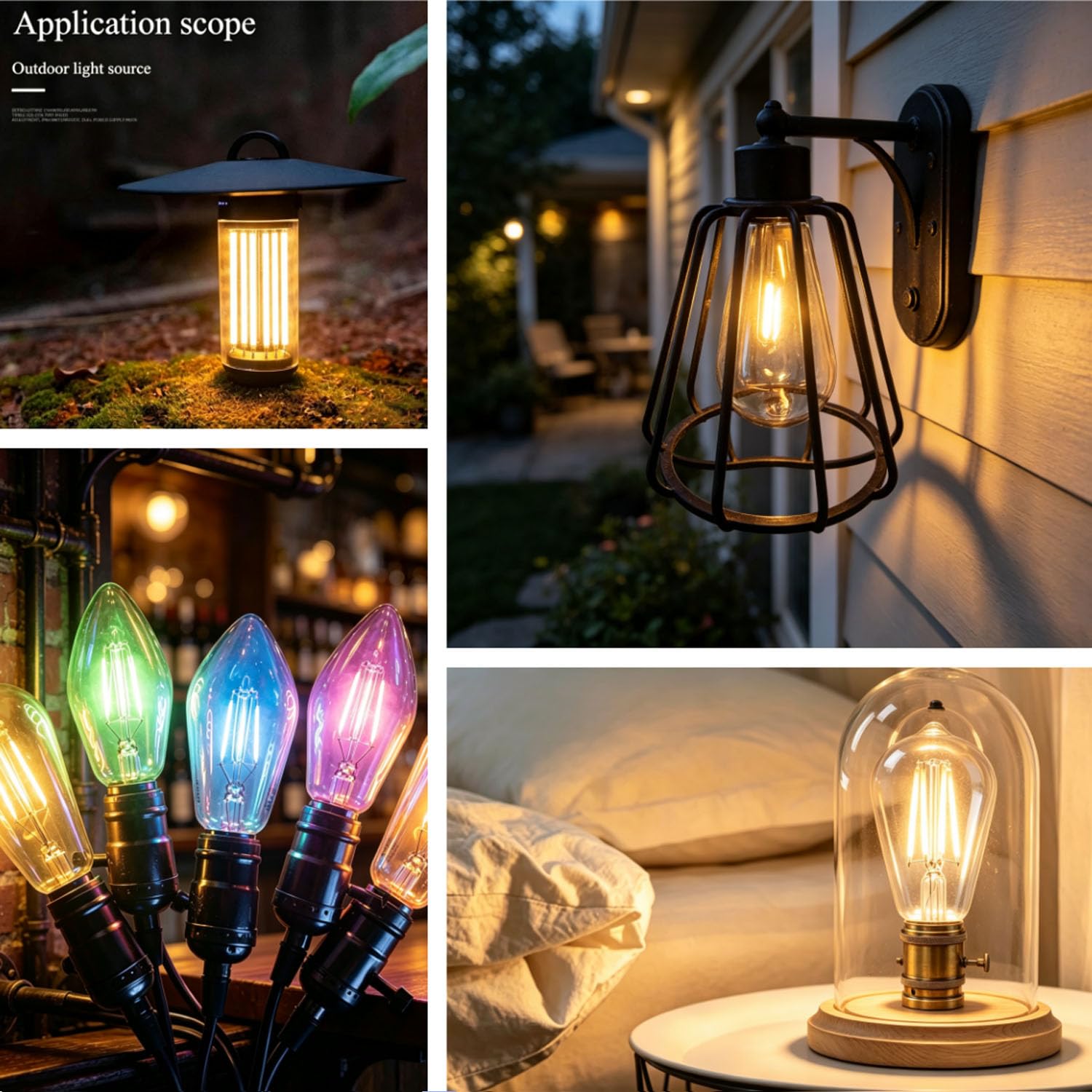 lLED Filament Ersatzteile Edison Glühbirne DC 3V starres Keramik LED Filament Flexible Lampenteile 100PCS/54mmGrün