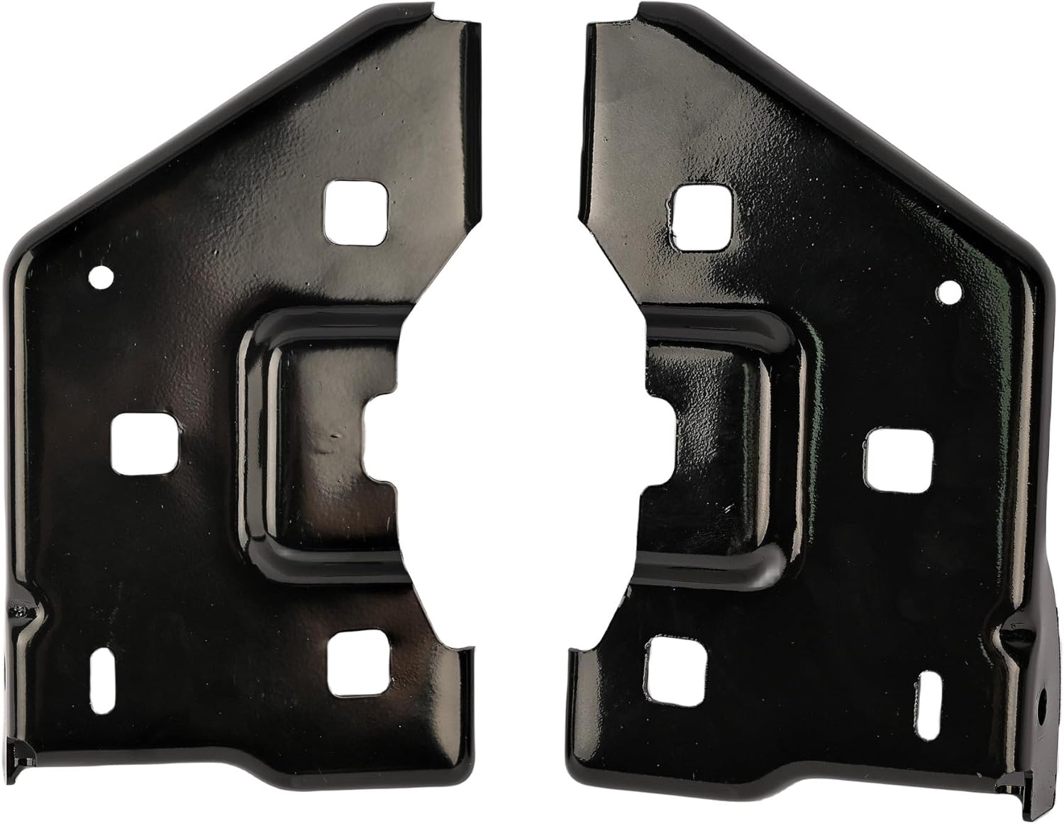 2Pcs Front Bumper Bracket Compatible with Chevrolet Silverado 1500 & GMC Sierra 1500 2014-2019 Select Models Replace 22757263 22757264 Left and right Side Bumper Retainer Bracket