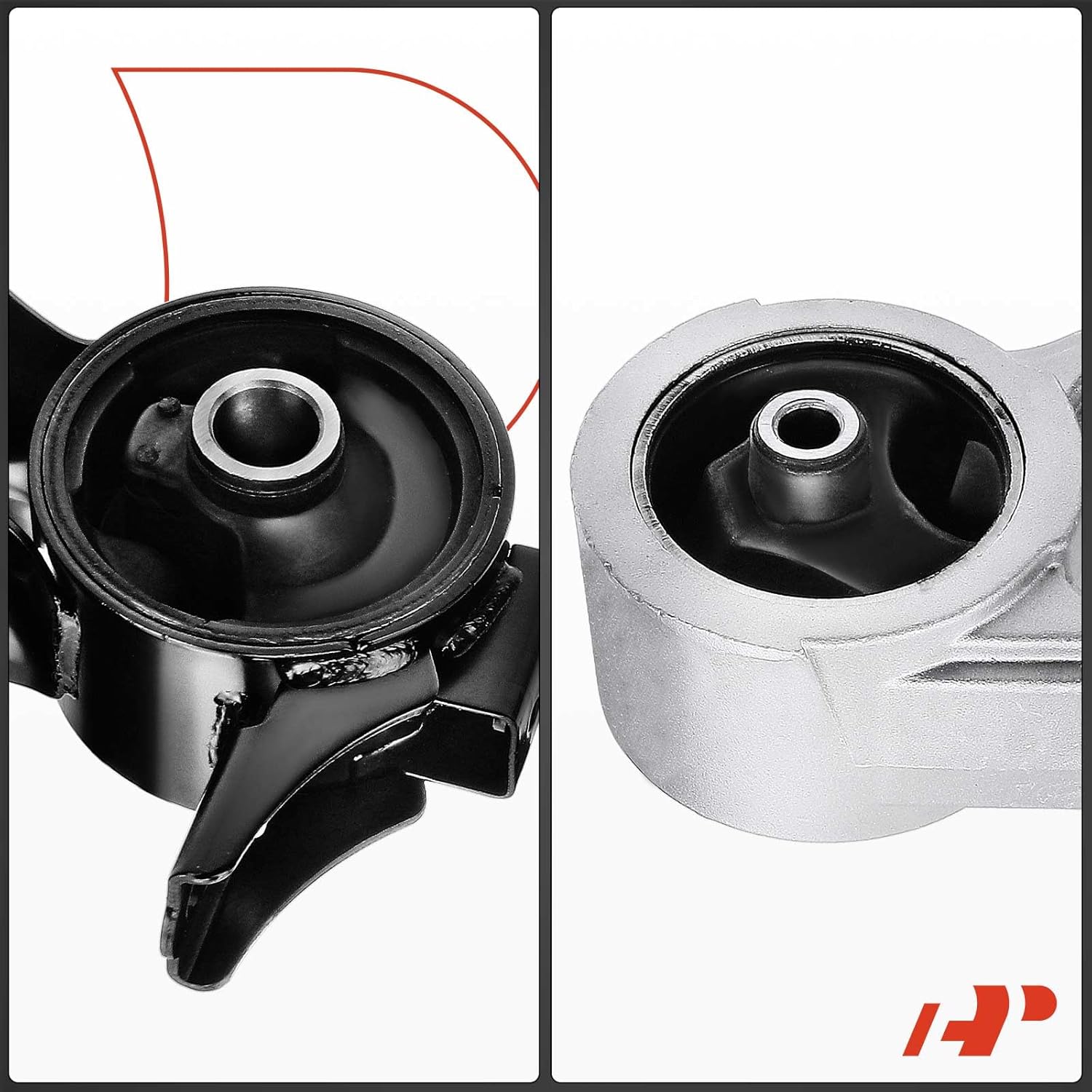 A-Premium 3PCS Front Rear Engine Motor Mount Set Compatible with Honda Odyssey 2008 2009 2010 V6 3.5L VTEC Petrol, Replace# 50810SDAA00, 50810SHJA00