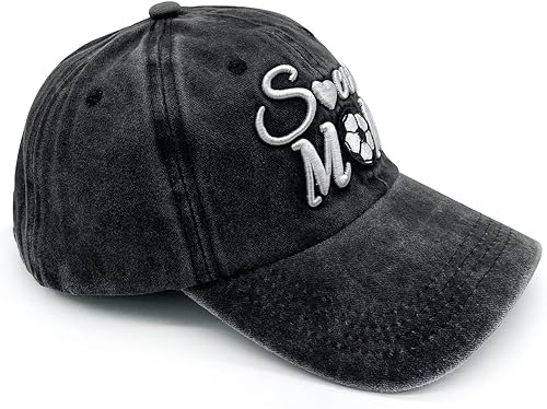 Miniatura 5 de Waldeal Gorra de béisbol bordada ajustable para mamá, gorra de béisbol lavada para papá