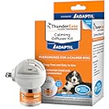 Dog Calming Pheromone Diffuser Kit | Powered by ADAPTIL | Vet Recommended to Relieve Separation Anxiety, Stress Barking and Chewing, and the Fear of Fireworks and Thunderstorms (60 Day Sup