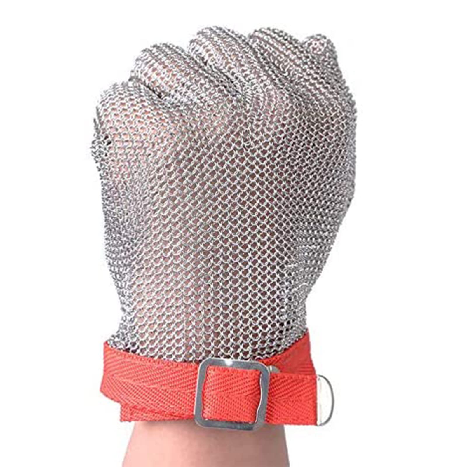 WXYZ Guantes de protección de protección de Seguridad de Nivel 9,Guantes de Trabajo de Acero Inoxidable tamaño Ajustable (Color : 5pcs/S)