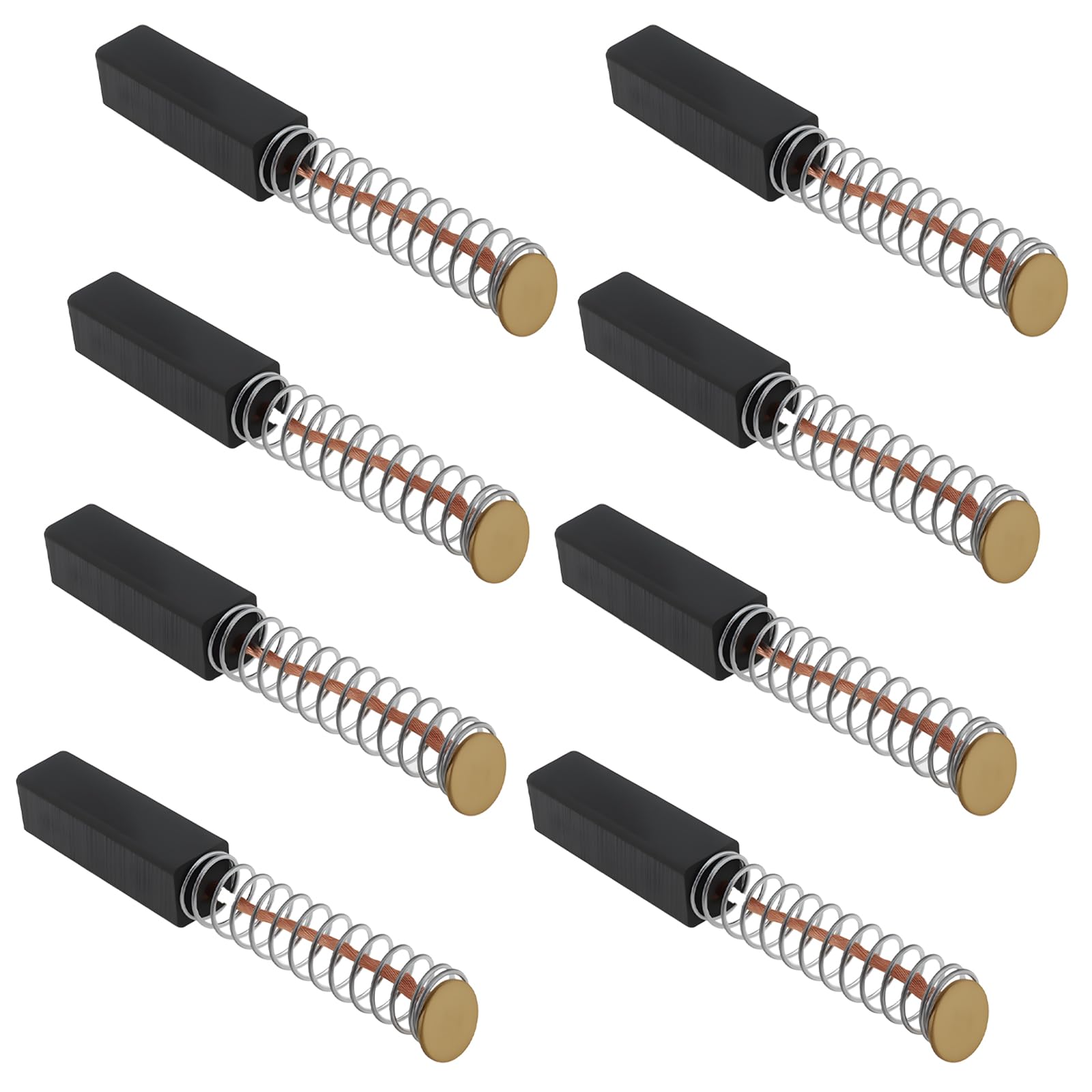 Create Idea 4 Pairs Carbon Brushes 20X6x6mm Compatible With Makita Compatible With Bosch