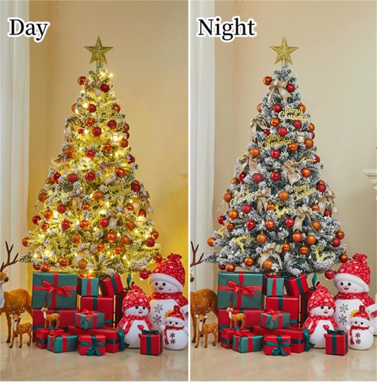 24日まで限定価格！クリスマスツリーセット オーナメント付き 180cm Buccvut クリスマスツリー 180cm クリスマスツリーセット