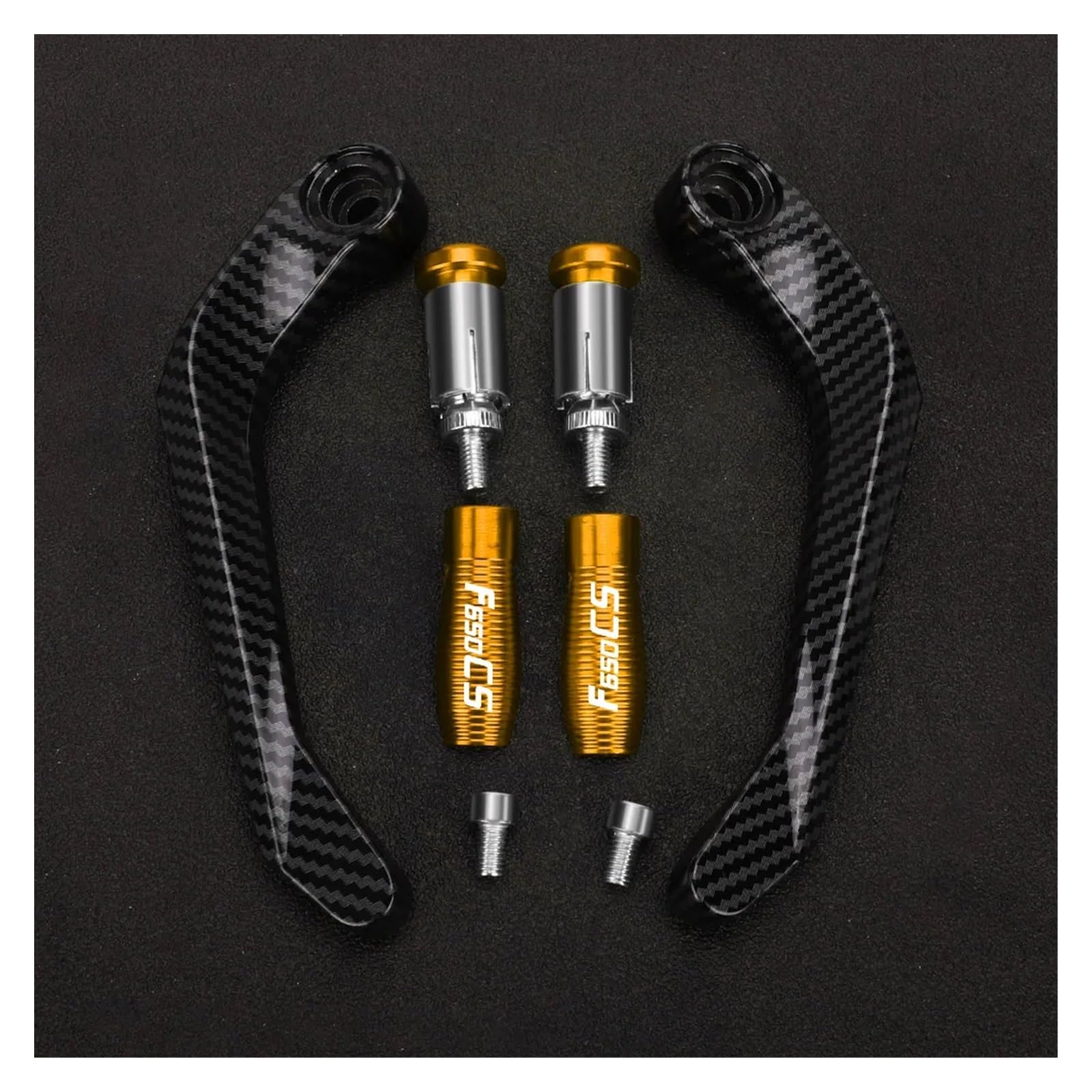 LBCSRMH Motorcycle Brake Clutch Lever Protector for F650CS Dakar SCARVER ABS 1997-2008 2007 Motorcycle Levers Guard Brake Clutch Handlebar Grips End Protector Lever Guard